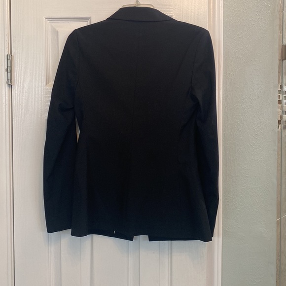 Express Single Button Blazer Retro Tuxedo Style Jacket Size 2 - Picture 4 of 5